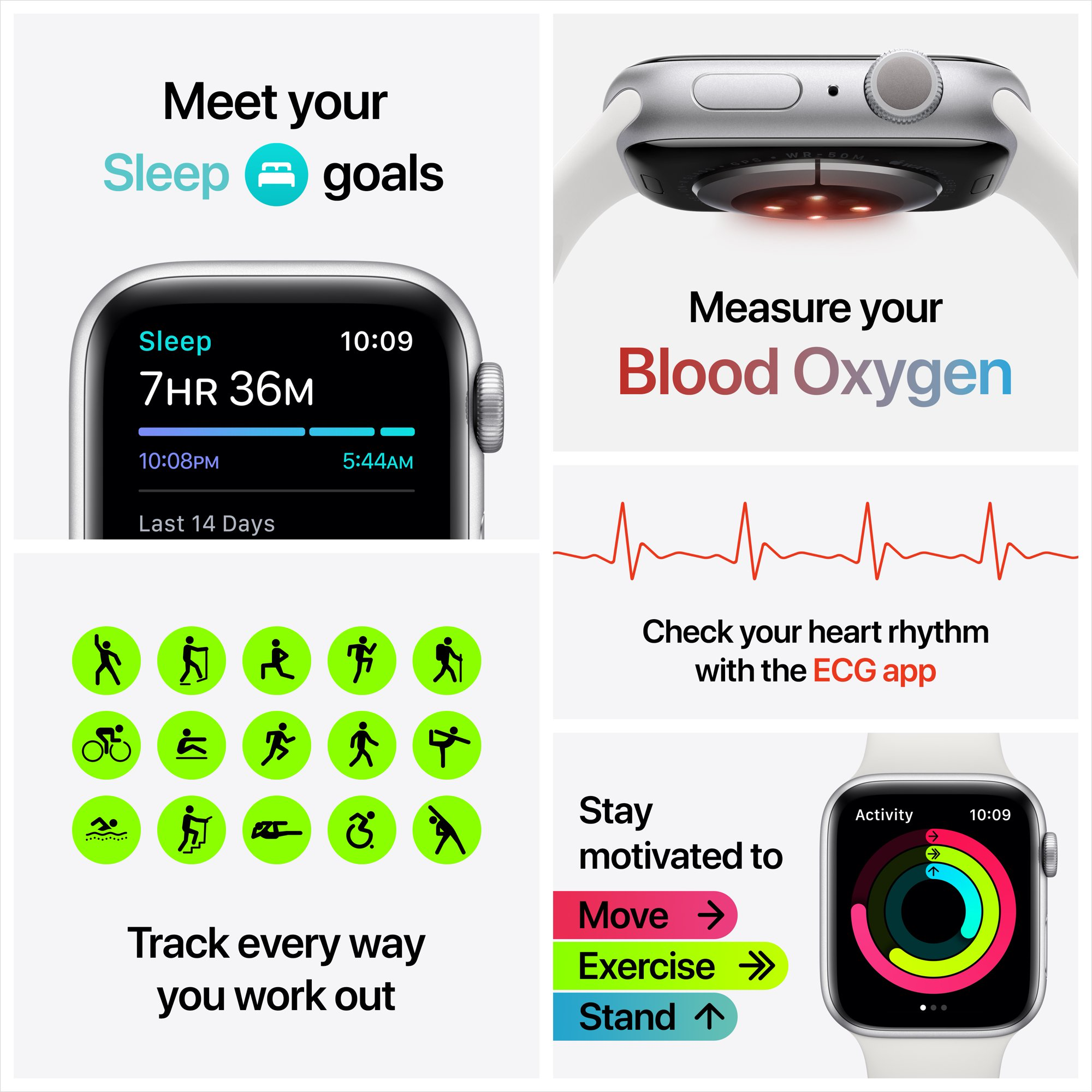 Apple Watch Series 6 - Aluminium Case with Sport Band 18 Apple Watch Series 6 - Aluminium Case with Sport Band - Image 18