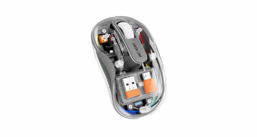 Green Lion Wireless Turtle Mouse 2400DPI
