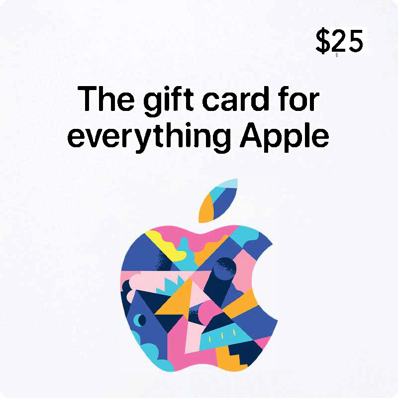 $25 Apple Gift Card (US) | E-Mail delivery