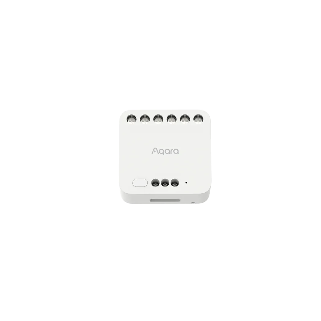 AQARA Dual Control Relay Module T2 front view
