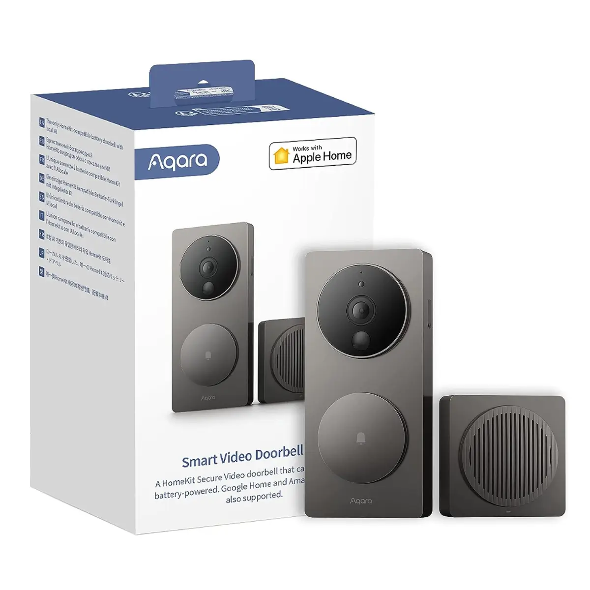 AQARA SMART VIDEO DOORBELL G4 3 AQARA SMART VIDEO DOORBELL G4 IN A PACK
