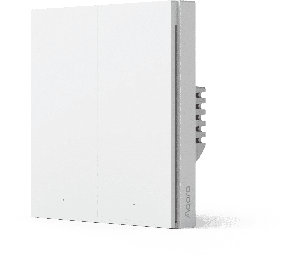 Aqara Smart Wall Switch H1 3 SMART WALL SWITCH H1 EU NO NEUTRAL DOUBLE ROCKER