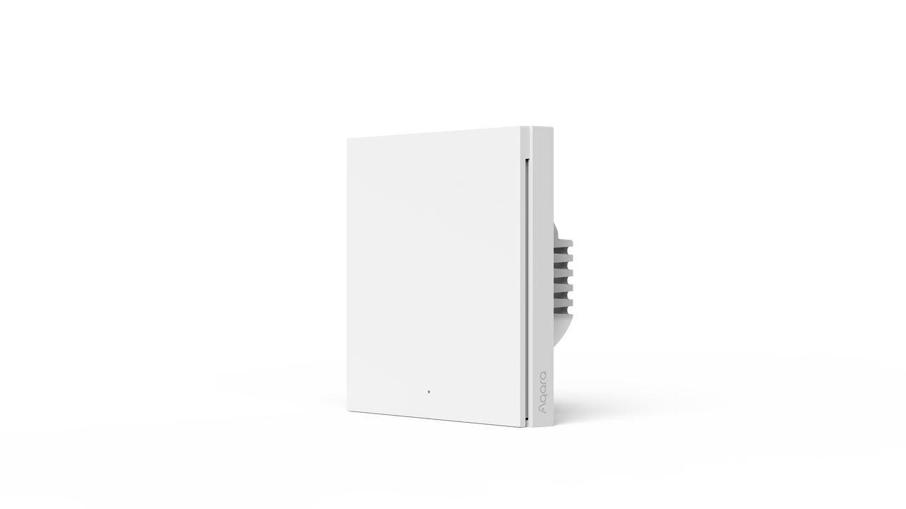 Aqara Smart Wall Switch H1 6 SMART WALL SWITCH H1 EU NO NEUTRAL SINGLE ROCKER